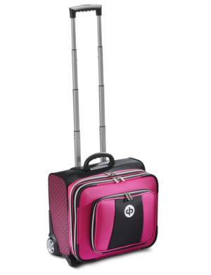 Drakes Pride Low Roller Trolley Bowls Bag - Cerise Patterned